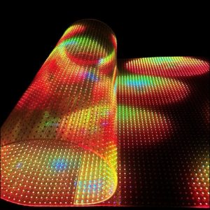 LED Film Display / Transparent LED Film Screen